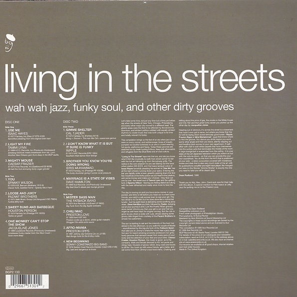 Various : Living In The Streets (2xLP, Comp) Various : Living In The Streets (2xLP, Comp) | LP / 33T | Afro / Funk / Latin