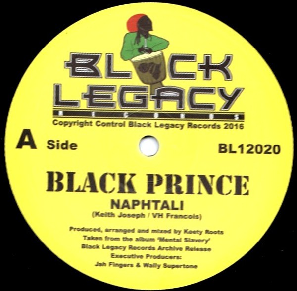 Naphtali : Black Prince | Maxis / 12inch / 10inch  |  UK
