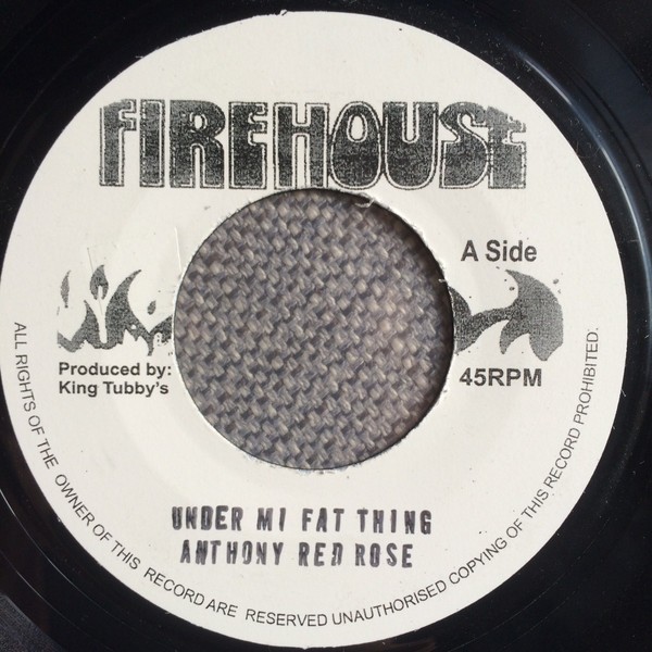 Red Rose : Under Mi Fat Thing | Single / 7inch / 45T  |  Oldies / Classics