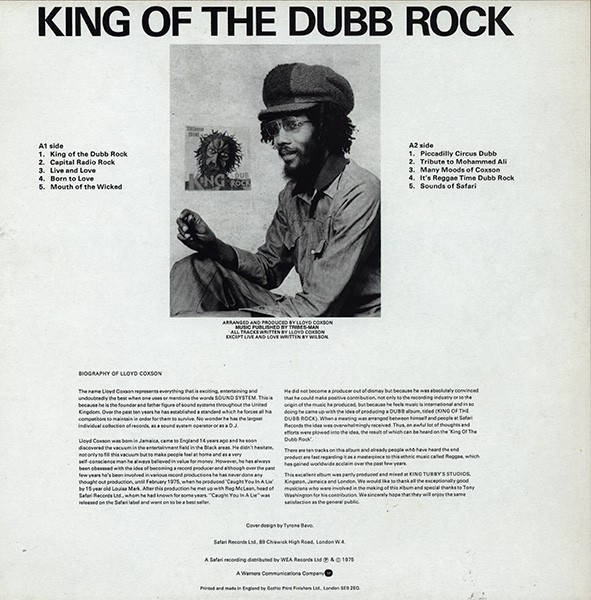 Sir Coxsone Sound : King Of The Dub Rock Part 1 Sir Coxsone Sound : King Of The Dub Rock Part 1 | LP / 33T | Oldies / Classics