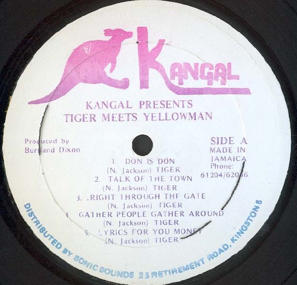 Tiger Meets Yellowman : Kangal Presents Tiger Meets Yellowman | LP / 33T  |  Oldies / Classics