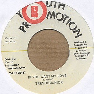 Trevor Junior : If You Want My Love | Single / 7inch / 45T  |  Oldies / Classics