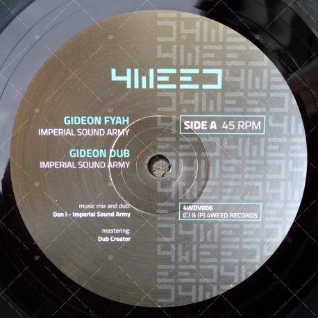 Imperial Sound Army : Gideon Fyah | Maxis / 12inch / 10inch  |  UK