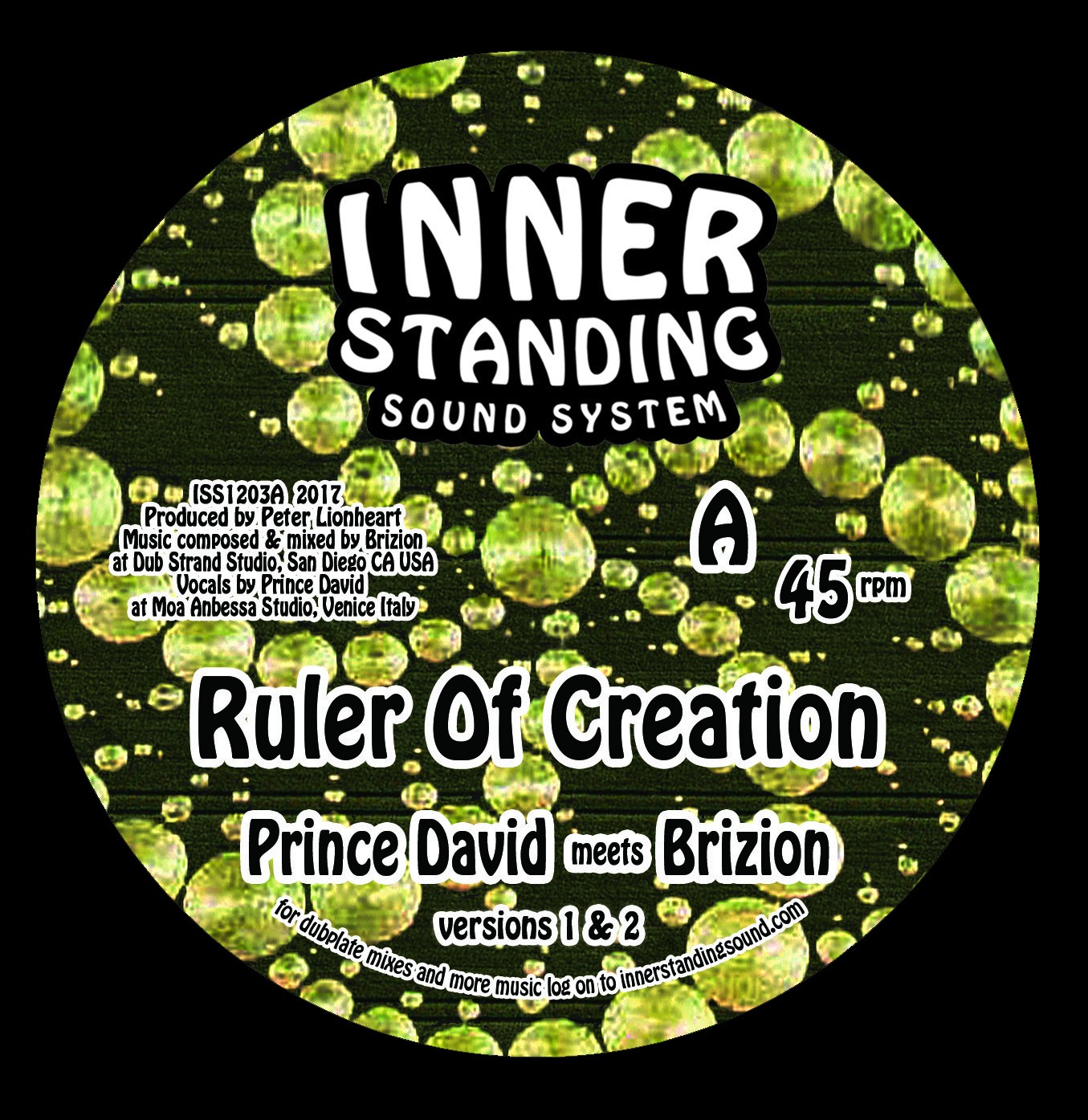 Prince David Meets Brizion : Ruler Of Creation | Maxis / 12inch / 10inch  |  UK