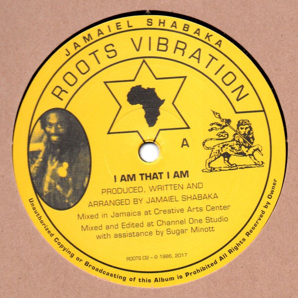 Jamaiel Shabaka : I Am That I Am | Maxis / 12inch / 10inch  |  Oldies / Classics