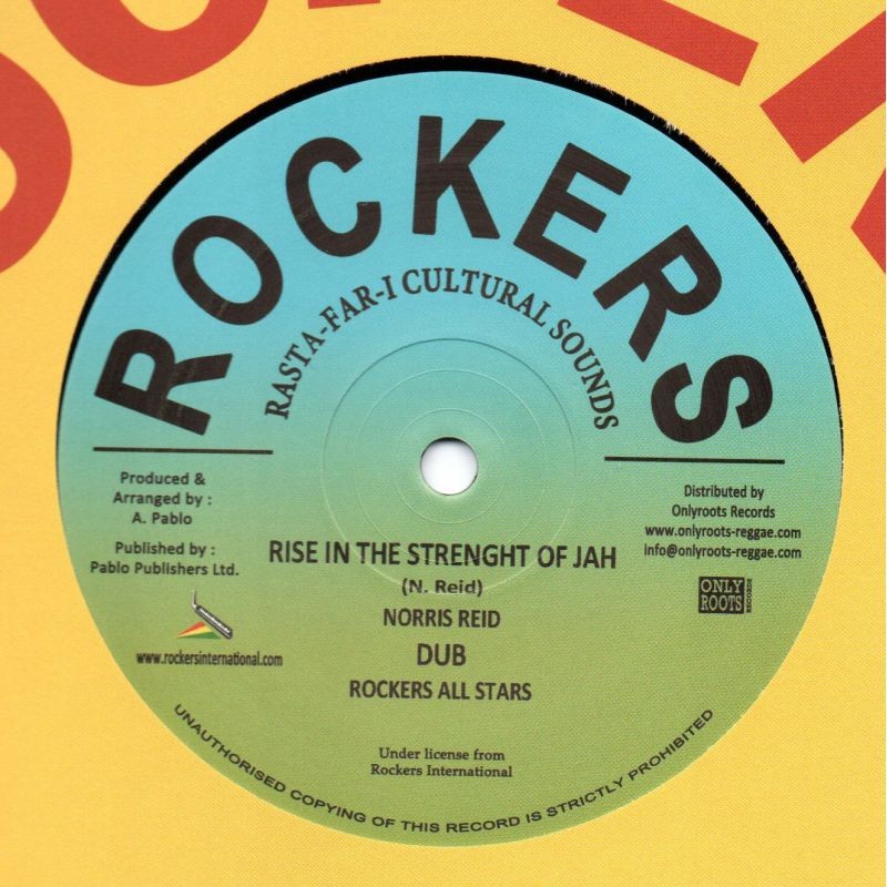 Norris Reid : Rise In The Strength Of Jah Norris Reid : Rise In The Strength Of Jah | Maxis / 12inch / 10inch | Oldies / Classics