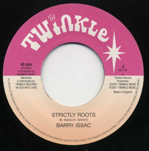 Barry Issac : Strictly Roots | Single / 7inch / 45T  |  UK
