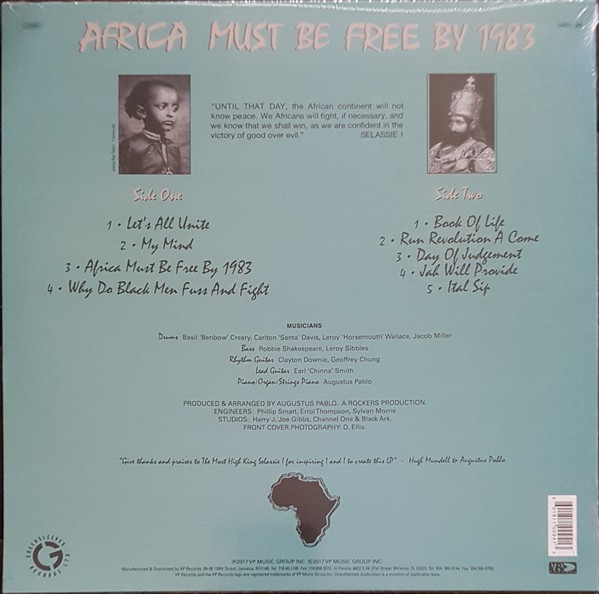 Hugh Mundell : Africa Must Be Free by 1983 | LP / 33T  |  Oldies / Classics