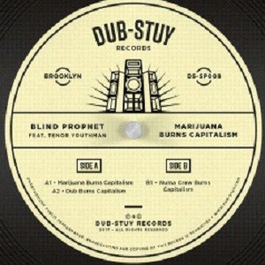 Blind Prophet ft. Tenor Youthman : Marijuana Burns Capitalism | Maxis / 12inch / 10inch  |  UK