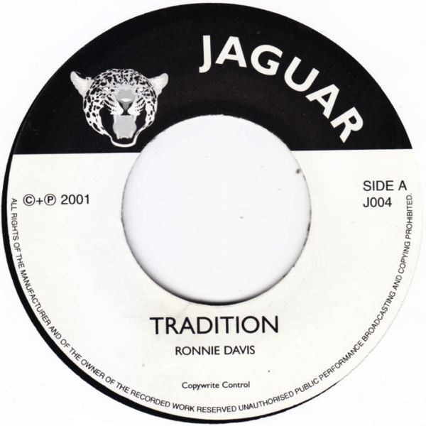 Ronnie Davis : Tradition | Single / 7inch / 45T  |  Oldies / Classics