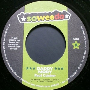 Daddy Mory : Faut Cuisiner | Single / 7inch / 45T  |  FR