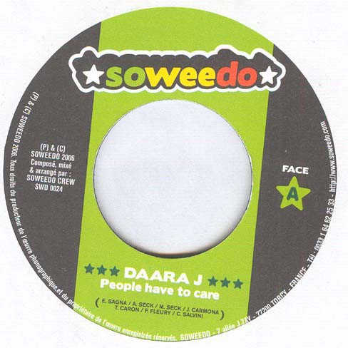 Daara J : People Have To Care Daara J : People Have To Care | Single / 7inch / 45T | FR