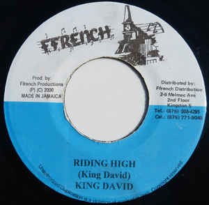 King David : Riding High | Single / 7inch / 45T  |  Dancehall / Nu-roots