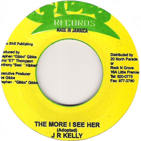 Junior Kelly : The More I See Her | Single / 7inch / 45T  |  Dancehall / Nu-roots