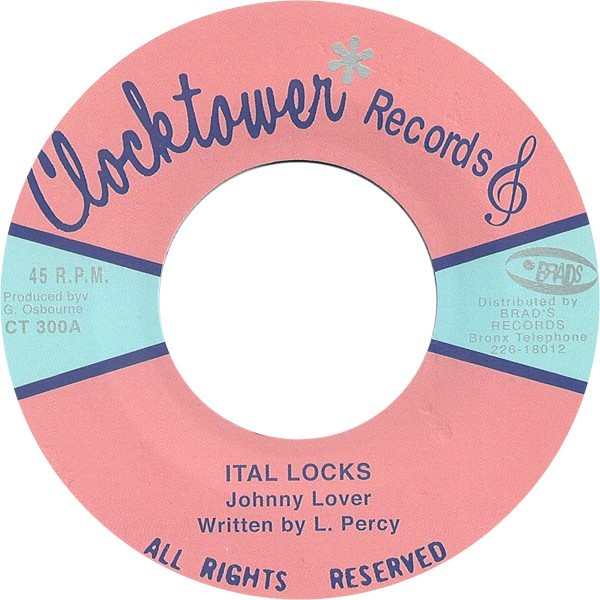 Johnny Lover : Ital Locks | Single / 7inch / 45T  |  Oldies / Classics