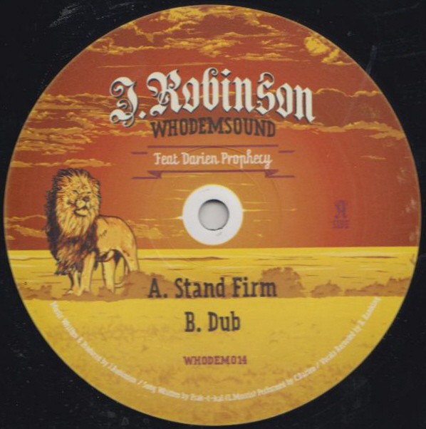 Darien Prophecy : Stand Firm | Maxis / 12inch / 10inch  |  UK