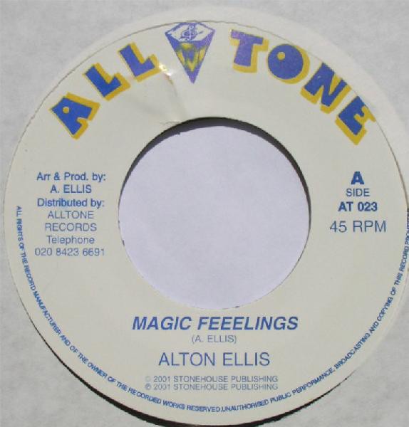 Alton Ellis : Magic Feelings | Single / 7inch / 45T  |  Oldies / Classics
