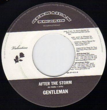 Gentleman : After The Storm | Single / 7inch / 45T  |  Dancehall / Nu-roots