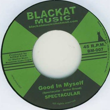 Spectacular : Good In Myself | Single / 7inch / 45T  |  Dancehall / Nu-roots