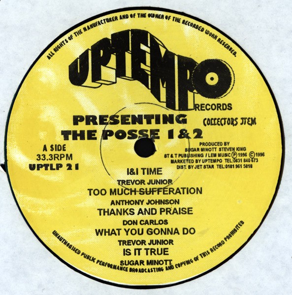 Various : The Posse Vol. 1/2 Various : The Posse Vol. 1/2 | LP / 33T | Oldies / Classics