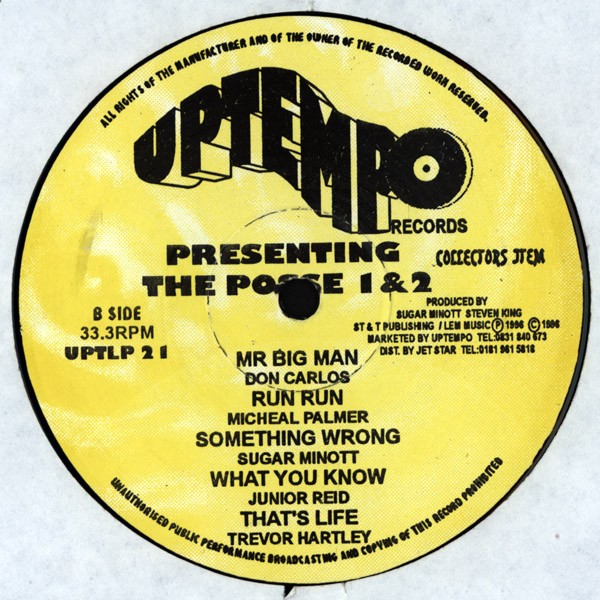 Various : The Posse Vol. 1/2 Various : The Posse Vol. 1/2 | LP / 33T | Oldies / Classics