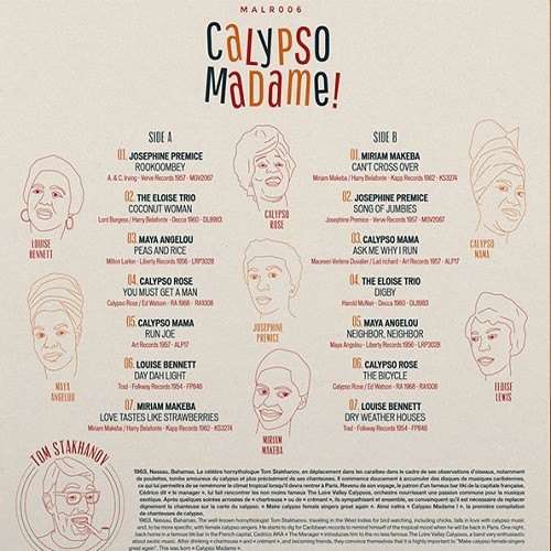 Various : Calypso Madame | LP / 33T  |  Oldies / Classics