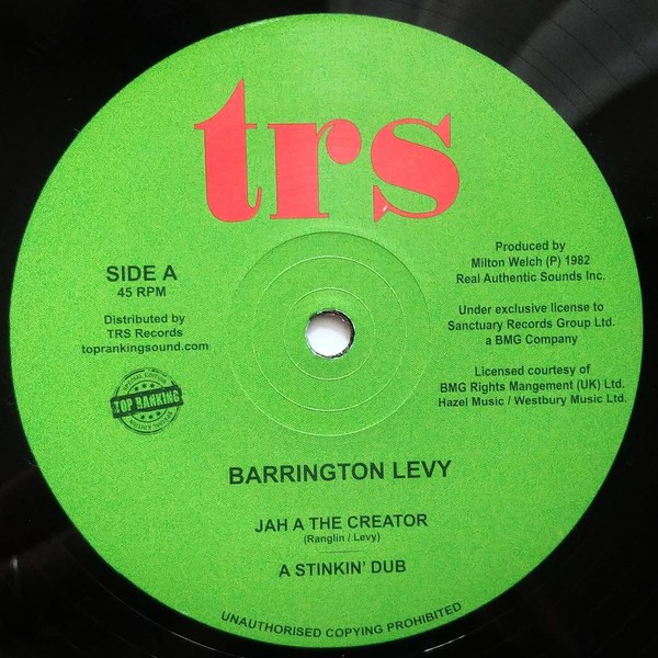 Barrington Levy : Jah A The Creator | Maxis / 12inch / 10inch  |  Oldies / Classics