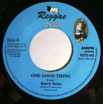 Barry Issac : One Good Thing | Single / 7inch / 45T  |  UK
