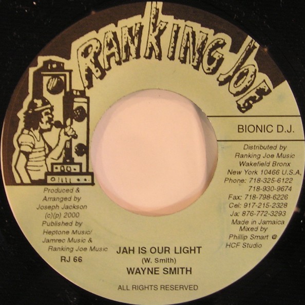 Wayne Smith : Jah Is Our Light | Single / 7inch / 45T  |  Dancehall / Nu-roots
