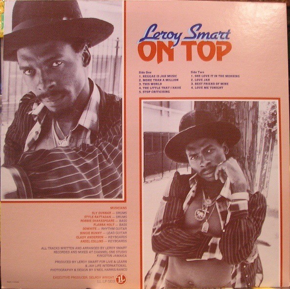 Leroy Smart : On Top Leroy Smart : On Top | LP / 33T | Oldies / Classics