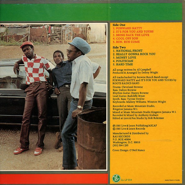 Al Campbell : Forward Natty Al Campbell : Forward Natty | LP / 33T | Oldies / Classics