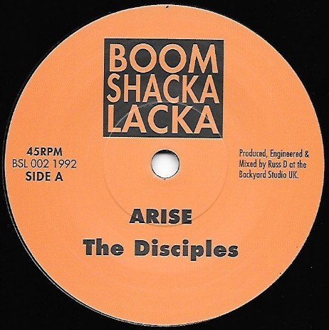 The Disciples : Arise | Single / 7inch / 45T  |  UK