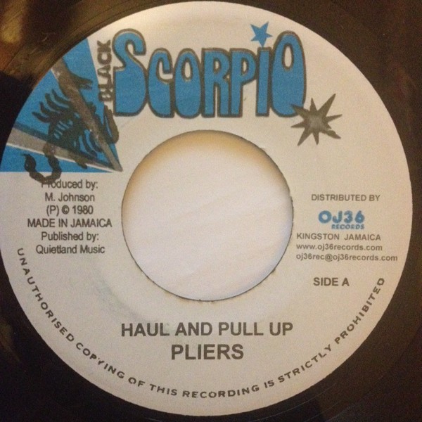 Pliers : Haull And Pull Up | Single / 7inch / 45T  |  Dancehall / Nu-roots