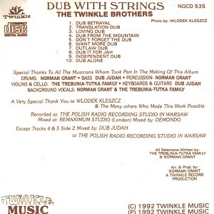 Twinkle Brothers : Dub With Strings | LP / 33T  |  UK