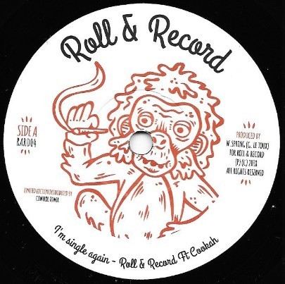Roll & Record, Cookah : I'm Single Again | Single / 7inch / 45T  |  UK