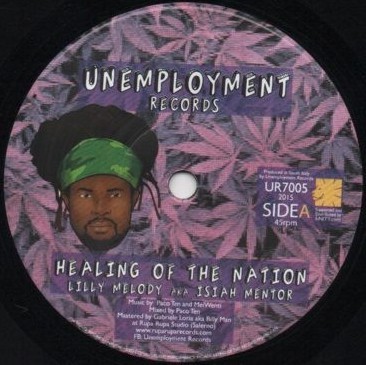 Lilly Melody Aka Isiah Mentor : Healing Of The Nation Lilly Melody Aka Isiah Mentor : Healing Of The Nation | Single / 7inch / 45T | UK