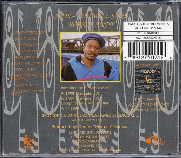 Horace Andy : Seek And You Will Find Horace Andy : Seek And You Will Find | CD | Dancehall / Nu-roots