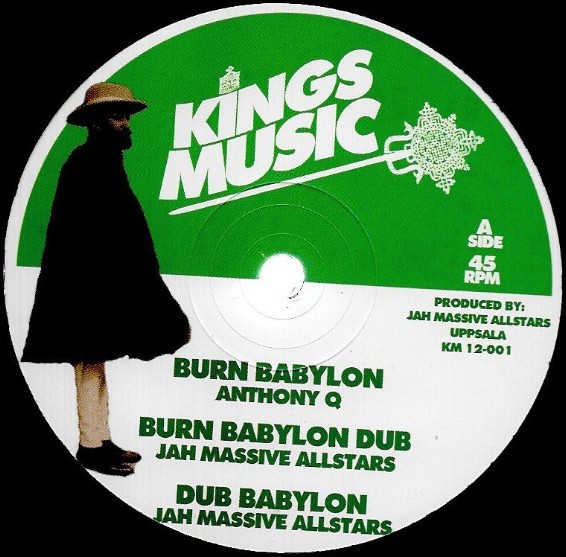 Anthony Que : Burn Babylon | Maxis / 12inch / 10inch  |  UK