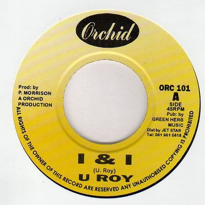 U Roy : I & I | Single / 7inch / 45T  |  Oldies / Classics