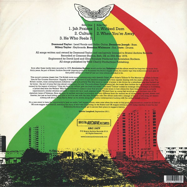 Revelation Rockers : Jah Praises | LP / 33T  |  Oldies / Classics
