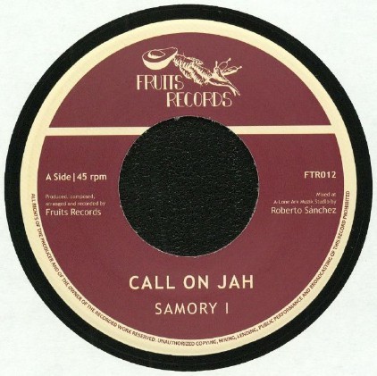 Samory I : Call On Jah | Single / 7inch / 45T  |  Dancehall / Nu-roots