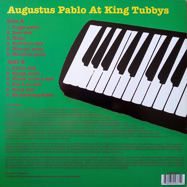 Augustus Pablo : Augustus Pablo At King Tubbys | LP / 33T  |  Oldies / Classics