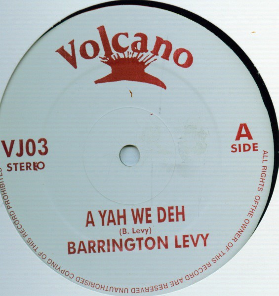 Barrington Levy : A Yah We Deh + Dub