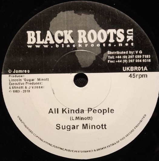 Sugar Minott : All Kinda People | Single / 7inch / 45T  |  Oldies / Classics