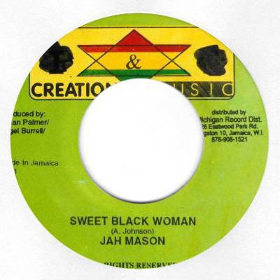 Jah Mason : Sweet Black Woman | Single / 7inch / 45T  |  Dancehall / Nu-roots