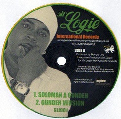Sir Logie : Soloman A Gundeh / Children Of War | Maxis / 12inch / 10inch  |  Dancehall / Nu-roots