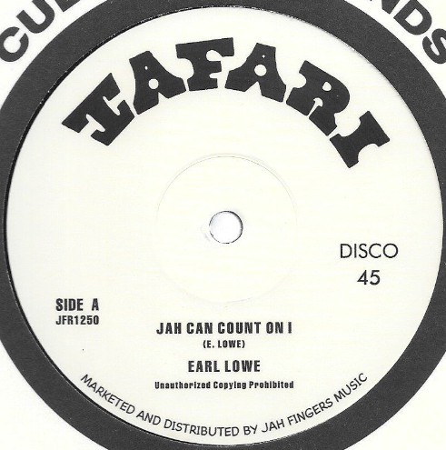 Earl Lowe : Jah Can Count On I | Maxis / 12inch / 10inch  |  Oldies / Classics