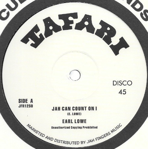 Earl Lowe : Jah Can Count On I Earl Lowe : Jah Can Count On I | Maxis / 12inch / 10inch | Oldies / Classics