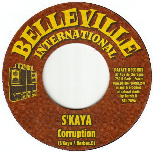 S'kaya : Corruption | Single / 7inch / 45T  |  UK