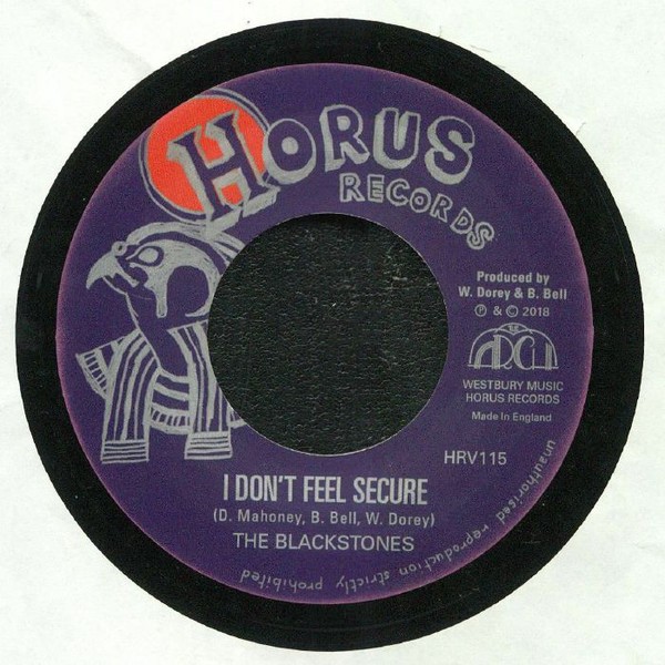 The Blackstones : I Don't Feel Secure | Single / 7inch / 45T  |  Dancehall / Nu-roots